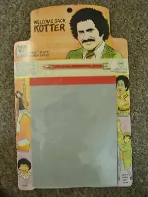 Whitman 1977 - WELCOME BACK KOTTER Magic Slate W/ SEALED Pencil (EX) • $34.99