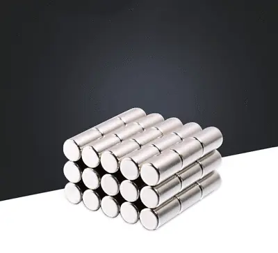 Wholesale 6mmx10mm Strong Round Rare Earth Neodymium Cylinder Magnets 6x10mm N50 • $11.39