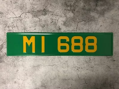 Asia MACAU Engineering Vehicle License Plate - RARE ! • $110