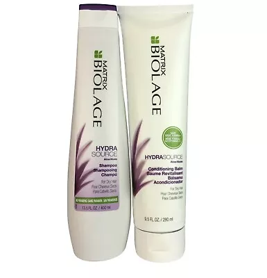 Matrix Biolage Hydrasource Shampoo & Conditioner Balm Set For Dry Hair • $30.99