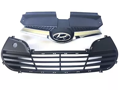 2012-2017 Veloster Front Bumper Grille Upper & Lower Set Of 2pcs Genuine Hyundai • $150