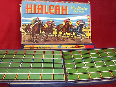 Milton Bradley Vintage Hialeah Horse Racing Game Complete #4277 40's Please Read • $53.91