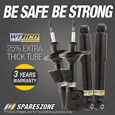 4 Front Rear STD Or Raised Webco Shock Absorbers For Nissan Pathfinder R50 01-05 • $303.13