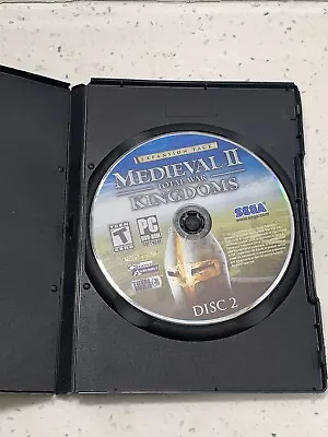 Medieval Total War II Kingdoms Replacement Disc 2 Disk Two PC DVD-ROM Sega Games • $9.90