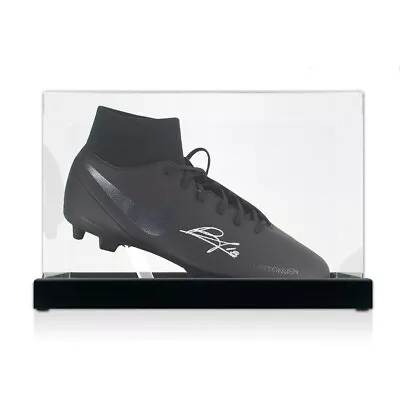 Bruno Fernandes Signed Football Shoe. In Display Case • $380.90