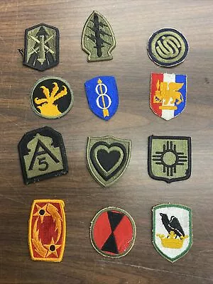 Military Insignia  Patches Pins Or Other  Medals Lot 261G • $4.99