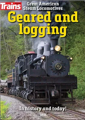 Great American Steam Locomotives Geared And Logging DVD Cass Scenic Shay CA WA • $31.97