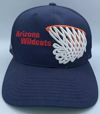 U Of A Wildcats University Of AZ Basketball Cap Hat Blue Adjustable Embroidered • $12.99