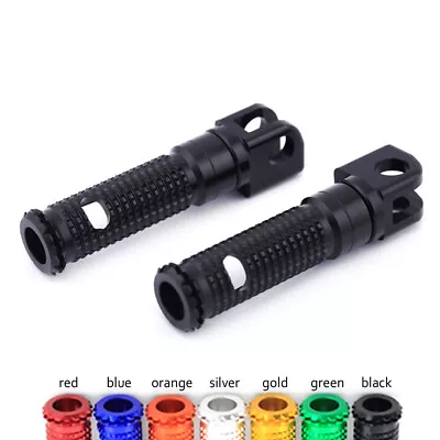 Rider Front Foot Pegs Footrests For YAMAHA MT07 MT03 TRACER 700/7/GT YZF R1 R6 • $23.39