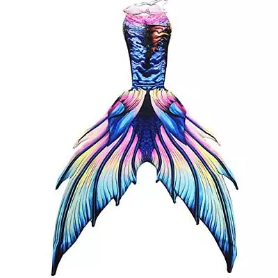 Big Mermaid Tail For Adult Women Men Mermaid Tail No Flipper Beach Costumes Merm • $82.95