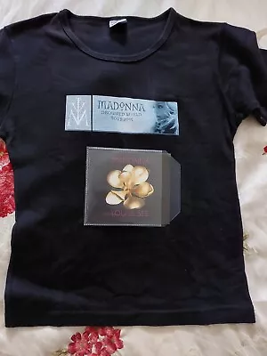 Madonna Drowned World Tour - Official T Shirt & CD • £9.99