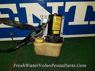 Volvo Penta 290 Dp-A Dp-B Sp-A Hydraulic Trim Pump W Reservoir Tank 854437 • $337.20