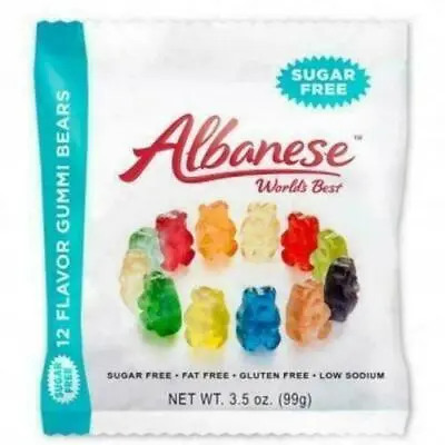$16.89 • Buy Albanese Sugar Free Gummi Bears 3 Pack