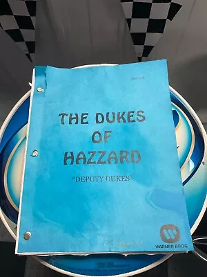 Dukes Of Hazzard Used Script • $102.51