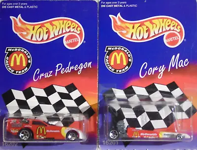 Hot Wheels 1996 McDonald's Racing Team • $7.50