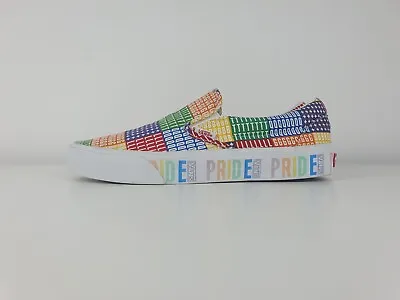 VANS Slip On Pride LGBTQ+ Unisex Men’s US 9 Women US 10.5  BRAND NEW Gay  • $69.99