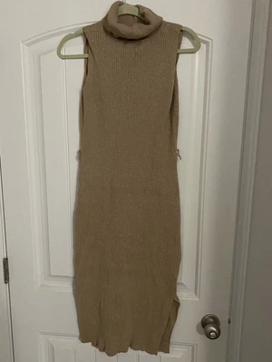 $19.95 • Buy RACHEL ZOE PENCIL SWEATER DRESS SIZE XL Sleeveless