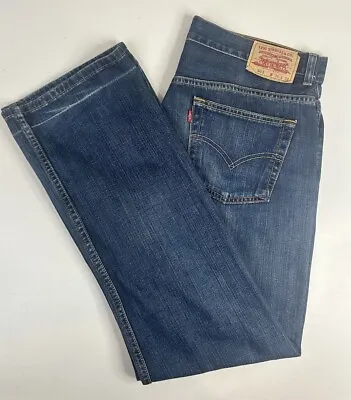 Vintage Levi Strauss & Co 503 Blue - Size W36 L32 Denim Bootcut Jeans Men's • $49.99