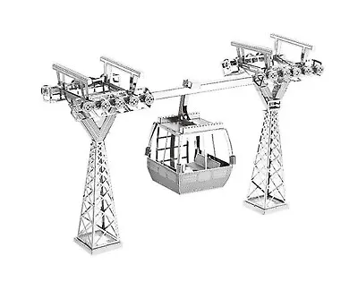 Metal Model The Cable Car 3D Laser Cut Sheet Metal Model Kit Hobby Gift Present • £10.45