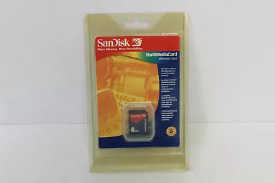 Sandisk Sdmb-8-771 8mb Multimediacard Mmc Memory Card New Factory Sealed • $35