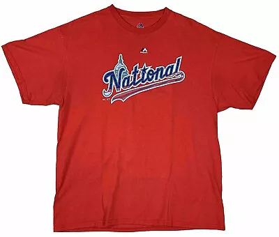 Max Scherzer 31 MLB All Star Game 2018 National League Washington T-Shirt Red XL • $14.94