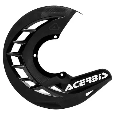 Acerbis X-Brake Front Disc Cover Black Motorcycle Dirt Bike MX Enduro 2250240001 • $37.33