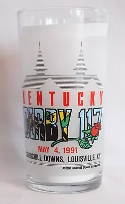 Vintage Mint 1991 Churchill Downs  Kentucky Derby Mint Julep Glass • $4.95