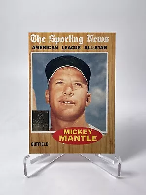 Mickey Mantle Sporting News AL All Star 1997 Topps Commemorative Reprint #35 • $5.75