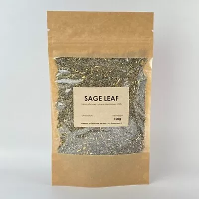 Sage Leaf | Salvia Officinalis | 100% Natural Herb Herbal Tea Szalwia 50-100g • £4.69