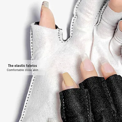 2pcs Anti Uv Rays Protect Gloves Nail Gloves Led Lamp Nail Uv Protection GloNA • $1.35
