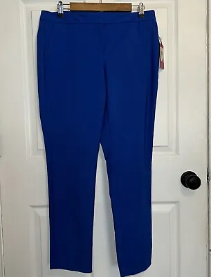 Vince Camuto Women’s Sport Chic Pants Flat  Core Blue Size 8 NEW • $22