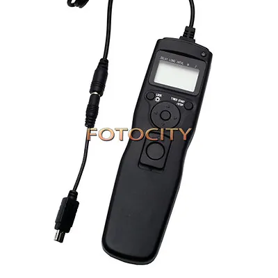 Timer Remote Shutter Cable Cord For Nikon D610 D90 D600 D5100 D7000 D3200 D7100 • $16.49