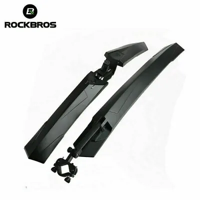 $14.49 • Buy ROCKBROS Adjustable Bike Fenders MTB Bike Quick Release Rear Front Fender Set
