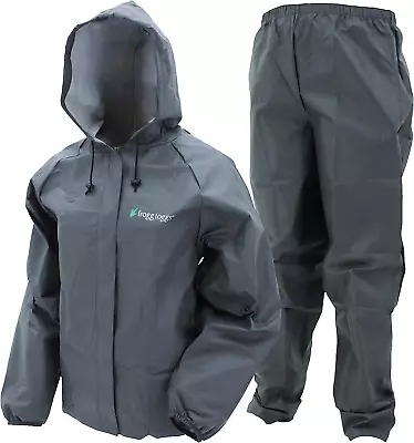 FROGG TOGGS Mens Ultra-Lite2 Waterproof Breathable Rain Suit S-XXL Carbon • $28.49