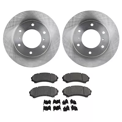 Front Brake Disc Rotors And Pads Kit For Mitsubishi Montero 2001 2002 2003-2006 • $89.85