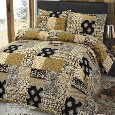 £18.99 • Buy Luxury Cotton Printed Duvet Quilt Cover Bedding Set Single Double King Size