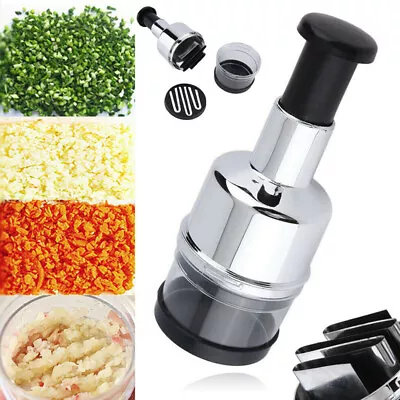 Magic Onion Chopper Food Vegetable Garlic Onion Dicer Mincer Cutter Peel DPM_-_ • $12.43