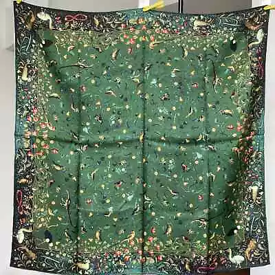 100 % Pure Mulberry Silk Multicolour Handmade Large Silk Scarf -35  • £23.61