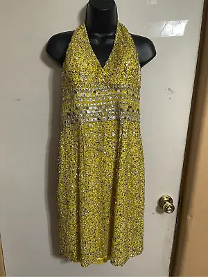 NWT Scala Size 6 Prom/Pageant Yellow Dress • $99