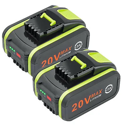 £21.99 • Buy 20V 6.0Ah Lithium Battery Replacement For Worx WA3551 WA3553 WX386 WX176 Tool