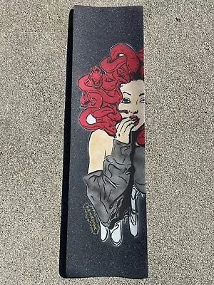 Mob Skateboard Graphic Grip Tape Medusa FrankDank Hand Painted • $24.99
