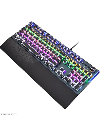 New K988 Real Mechanical Keyboard Steam Punk Metal Backlight Keyboard • $58.20