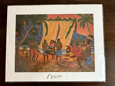 Disney Vacation Club Aulani Hawaii Resort Art Print Makahiki By Doug Tolentino • $11.98