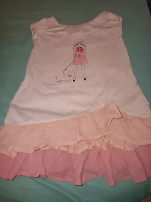 Girls Size 4T Maggie And Zoe Cotton Dress • $7