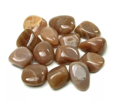 Chocolate Moonstone African Tumbled Stones - 1 KG / 1 LB / 0.5 LB / 5 PCS / 1 PC • $1.06