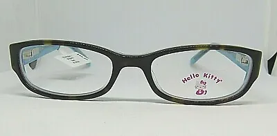 Hello Kitty Girl's Eyeglass Frames HK22547-1 Torte/Blue Flower 47-16-125 NWT • $19.99