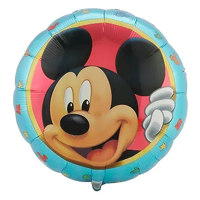 Mickey Mouse 18   Round Foil Helium Balloon For Party. Non Birthday • £0.99