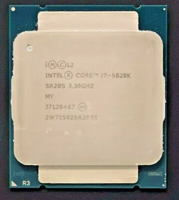 Intel Core I7-5820K 3.3GHz Six Core LGA 2011-v3 140W Desktop Processor • $40