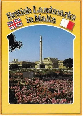 Malta -British Landmarks - RAF Memorial Floriana - New Postcard • £1.20