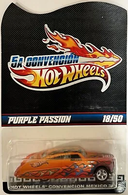 PASSION Hot Wheels 2012 Mexico Convention 18/50 EXTREAMLY RARE Code-3 Car • $444.44